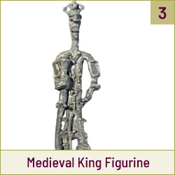 Medieval King Figurine