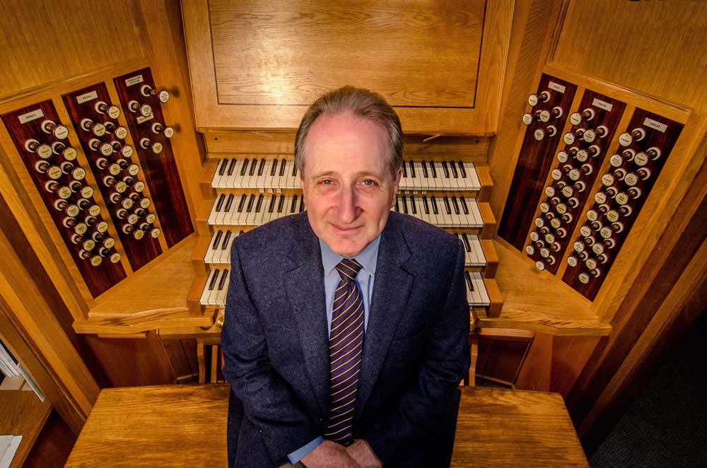 Paul Hale at Southwell Organ Console