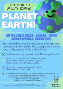 Planet Earth Family Fun Day 2023 Poster