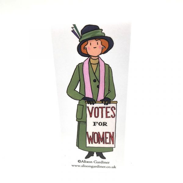 Alison Gardiner Suffragette Bookmark