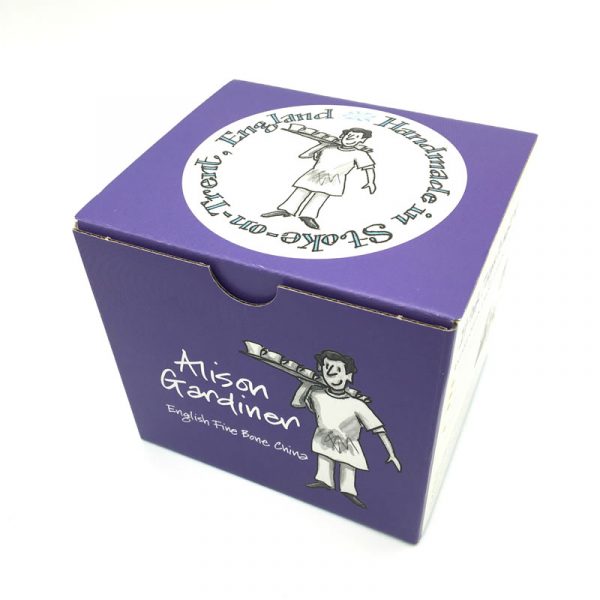 Alison Gardiner Suffragette Mug box