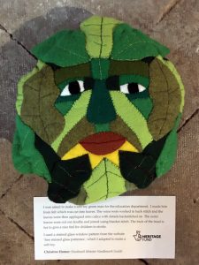 Christine Homer - Green Man craft competition entry