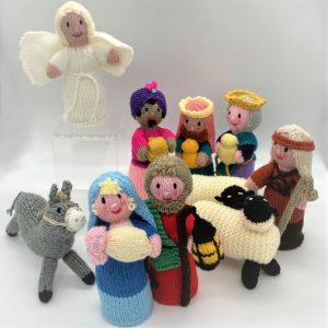 Knitted Nativity