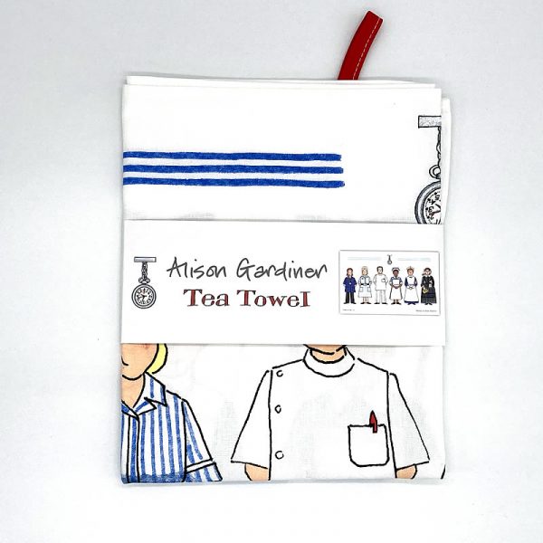 Alison Gardiner Nursing Tea Towel