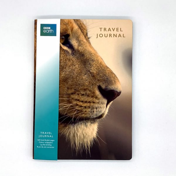 BBC Earth A5 Travel Journal Lion