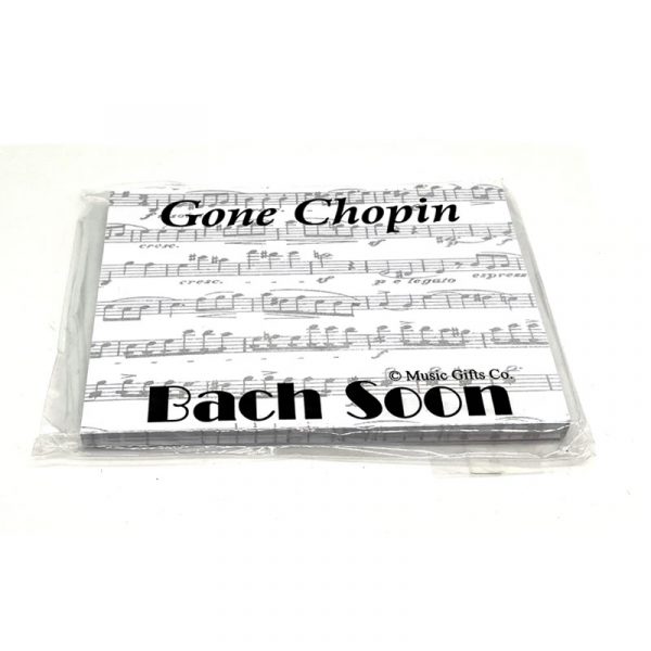 Gone Chopin Sticky Notes