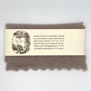 Knitted Mohair Stole Mink
