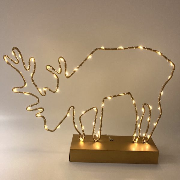 Christmas Grazing Deer LED Decoration