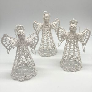 White Crochet Angel