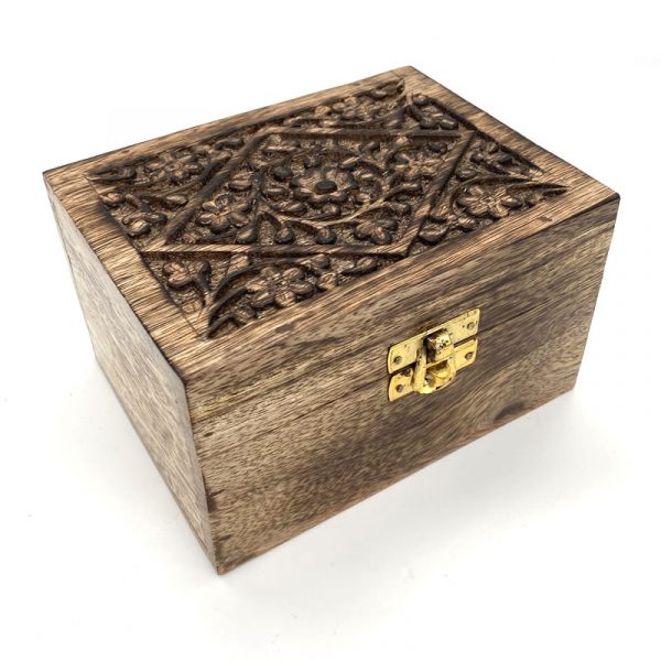 Mango wood aroma box