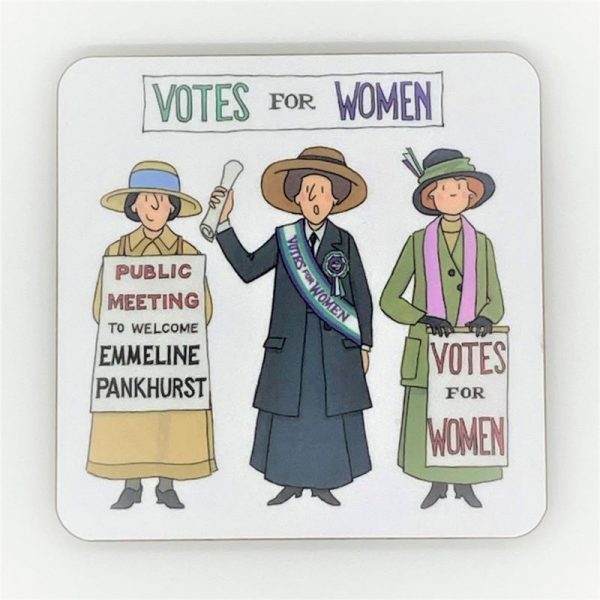 Suffragette coaster