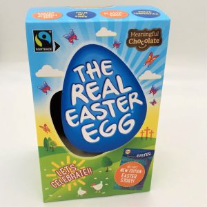 Fairtrade chocolate easter egg