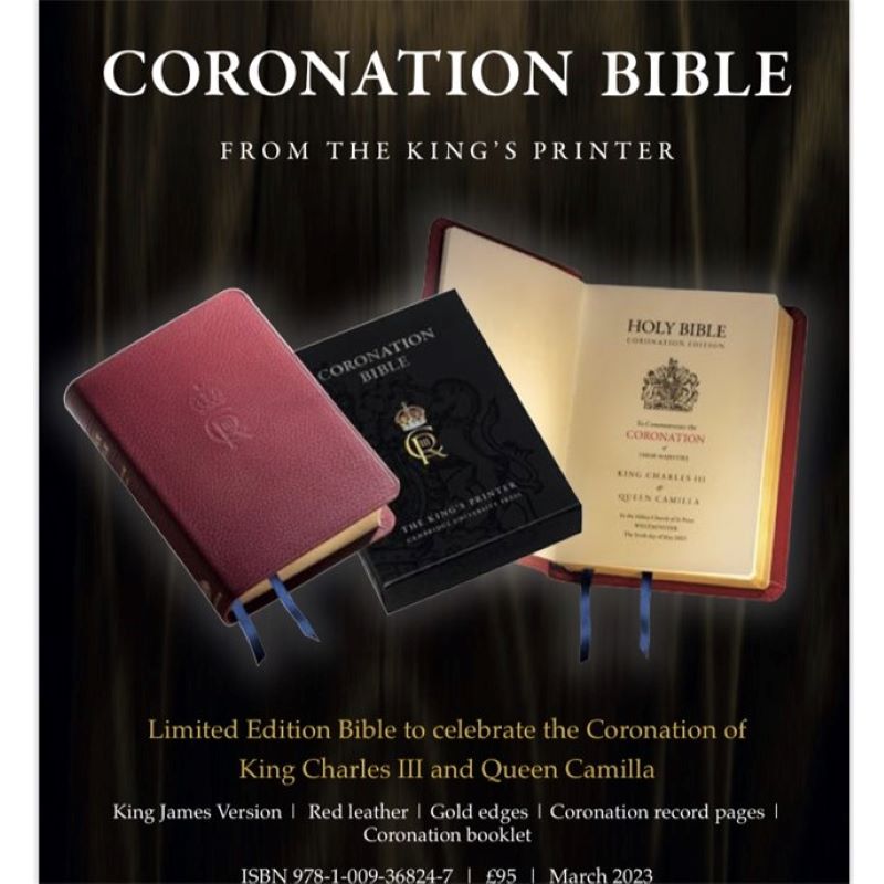 presentation of the bible coronation